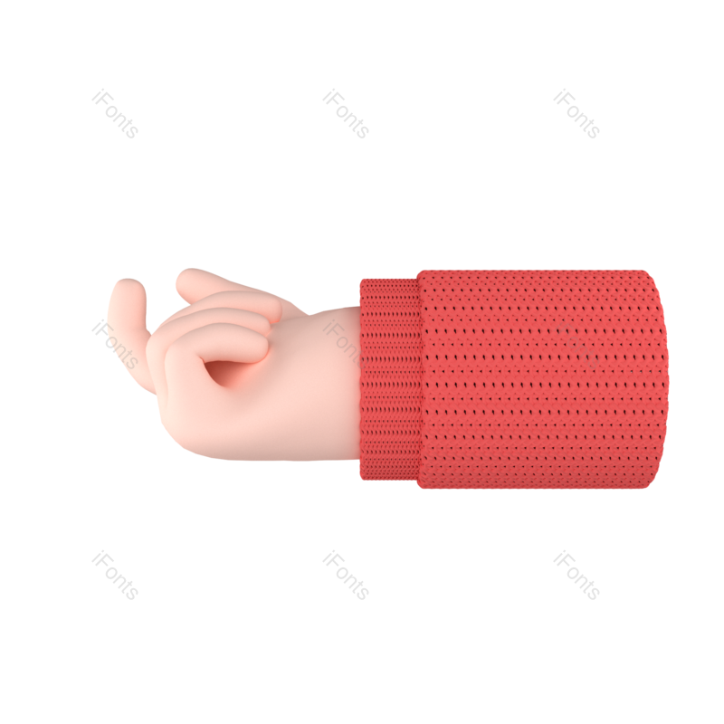 元素图片,立体元素,素材PNG,手势免抠素材
